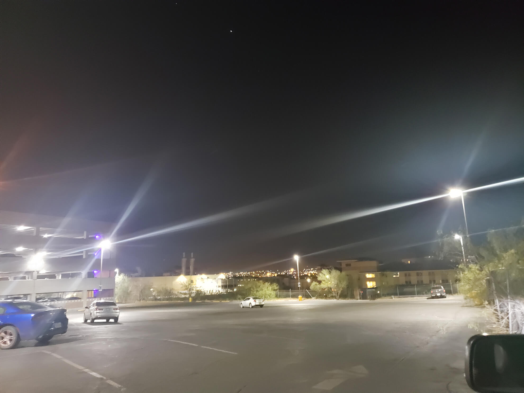 Hospital Parking Lights